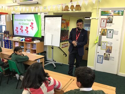 Image of Visit from Amit Ghose - Inspirational Speaker
